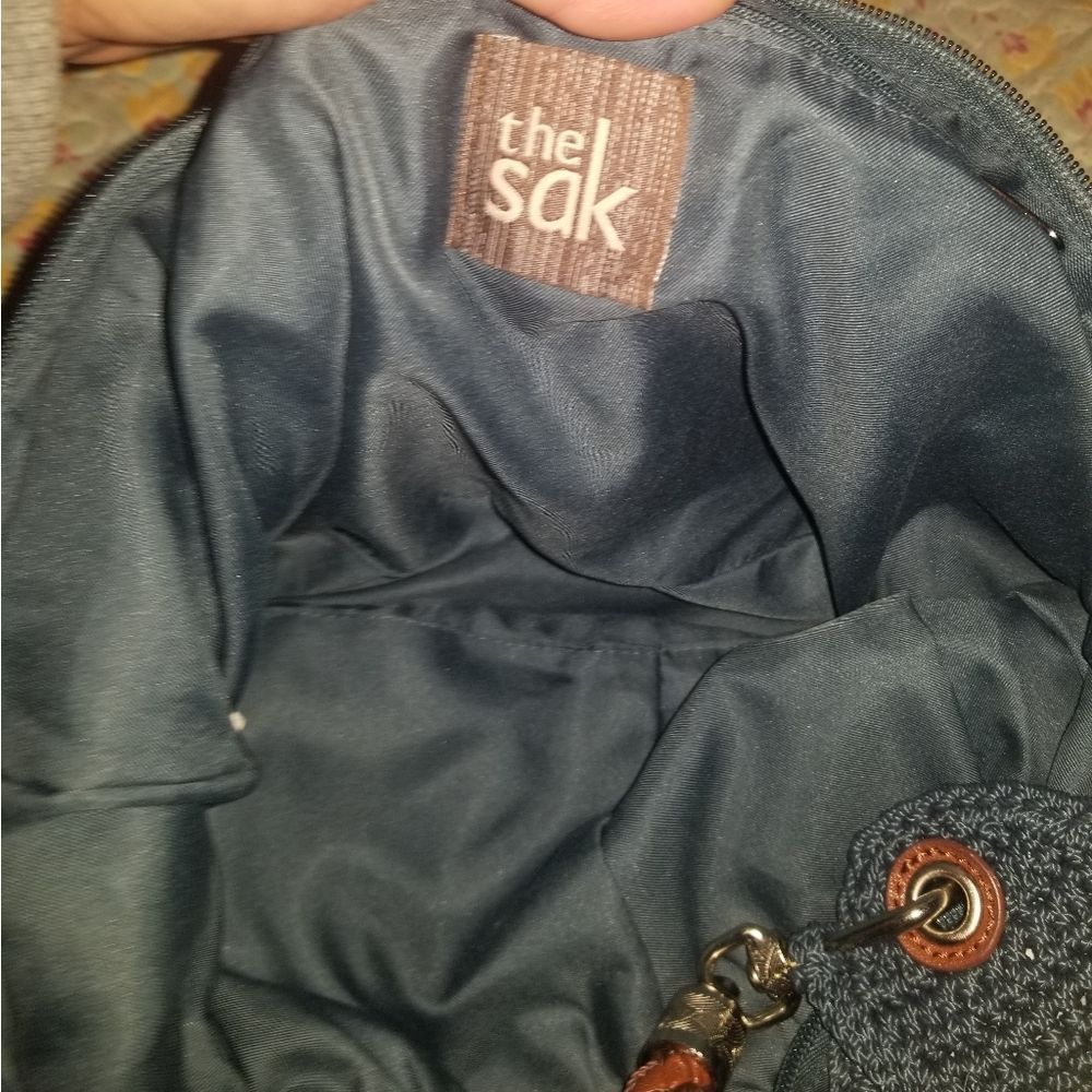The Sak Blue Shoulder Crochet Bag - Picture 6 of 6